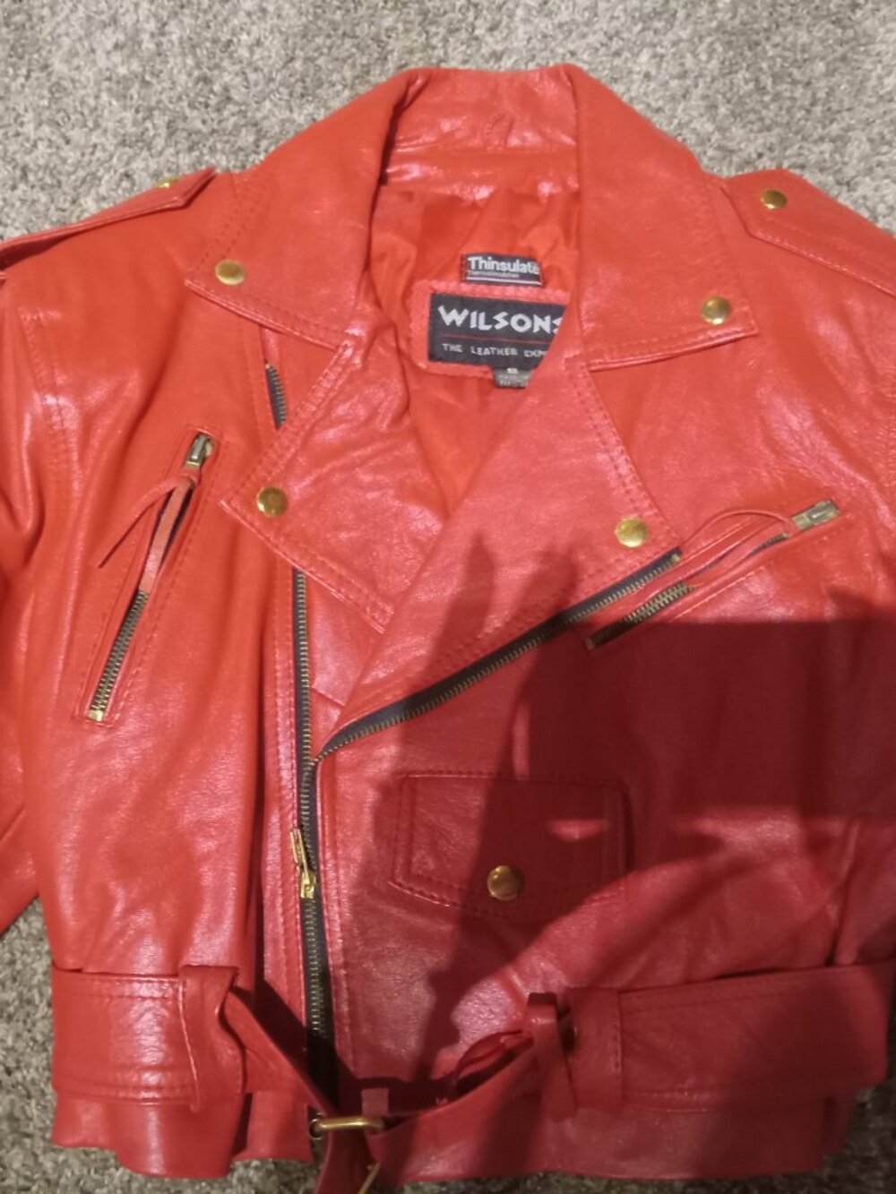 Leather jacket